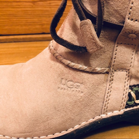 Ugg Boots. Worn once! These are so adorable & in perfect condition! - Picture 5 of 11